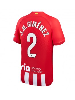 Billige Atletico Madrid Jose Gimenez #2 Hjemmedrakt 2023-24 Kortermet